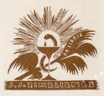 J.J. Zimblienes.  худ. Климанскас И. 1980 цинкография.jpg