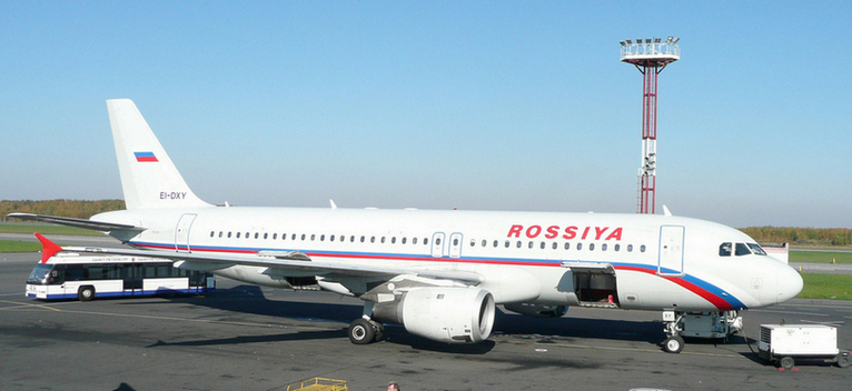 A320 в ливрее авиакомпании «Россия» до 2016 года.jpg