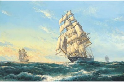 The Australian clipper Torrens running before the wind.jpg