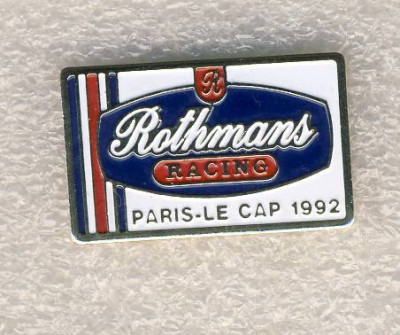 Компания Rothmans. Официальный спонсор Rally Paris-Le CAP 1992..jpg