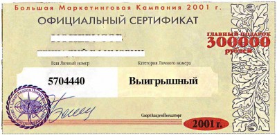 2001 г.Сертификат Большой маркетинговой компании - 2.jpg