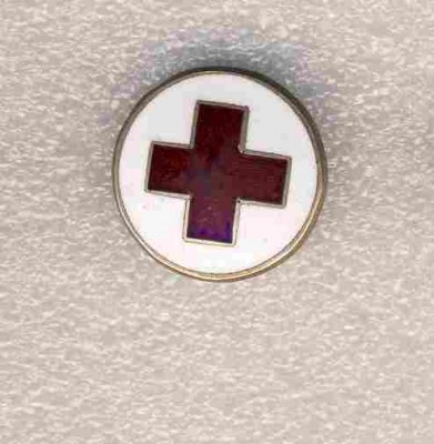 Медицина. Красный Крест. Членский знак Общество Красного Креста СССР.380..jpg