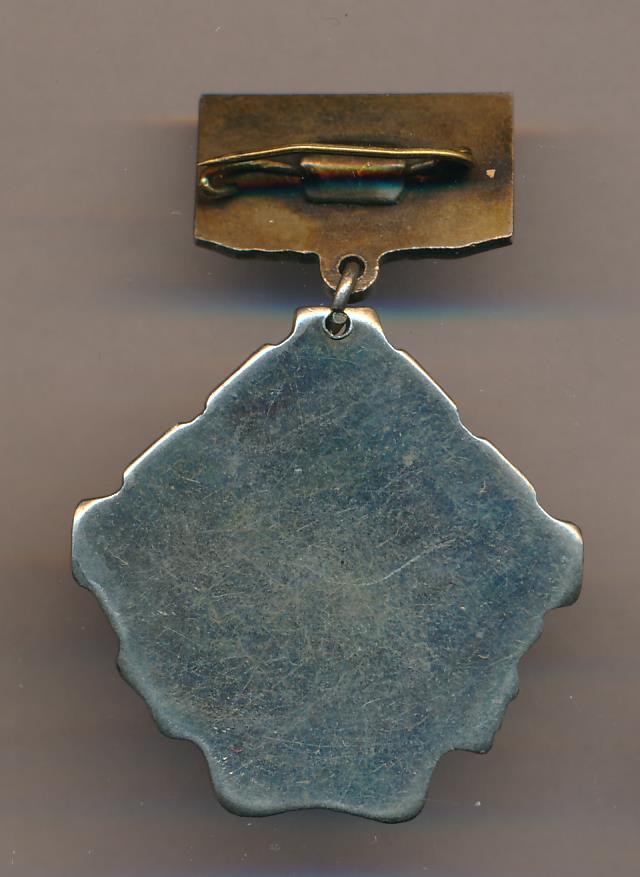 Памятный знак  1991 года -Участник плавания в конвоях- с цифрой 50.  реверс..jpg