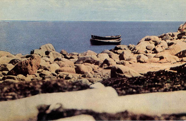 04 Соловецкие острова 1968. Вид с Морской берег а.jpg