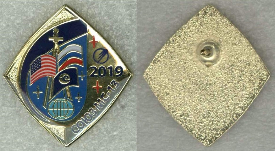 Союз МС-13 значок от Энергии.jpg