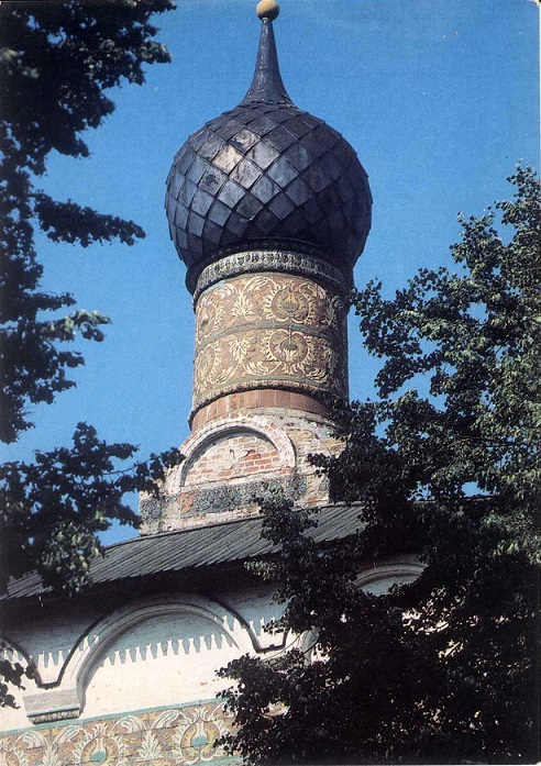 09 Москва 1990. Надвратная церковь Андрея Стратилата в Андреевском монастыре а.jpg