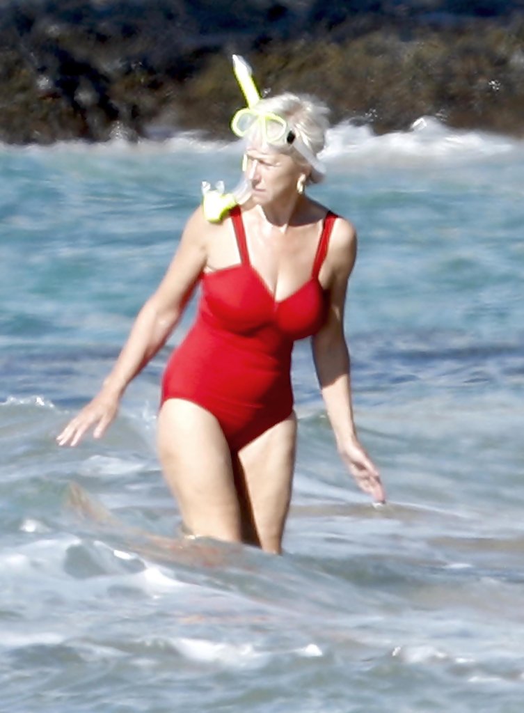 Helen Mirren Beach Hawaii.jpg