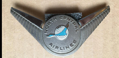 North Central Airlines, 50-е годы, 82 мм х 43 мм (1).png