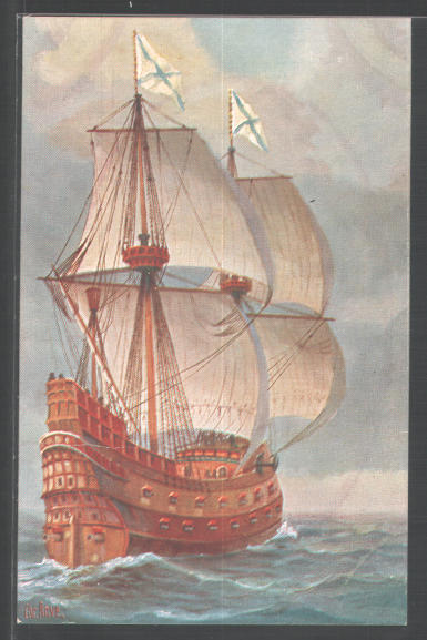 AK Russisches Kriegsschiff des 16. Jahrhunderts.jpg