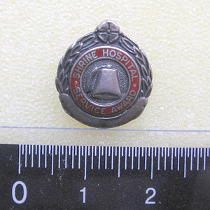 Shrine Hospital Service award.