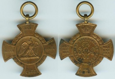 Erinnerungskreuz „Der Main-Armee 1866“..jpg