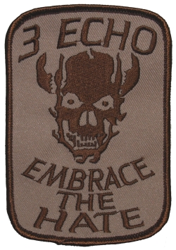 SEAL Team 3 ECHO EMBRACE THE HATE Desert Iraq Patch.jpg