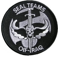 US Navy SEAL Team 5 Black OIF IRAQ Patch.jpg