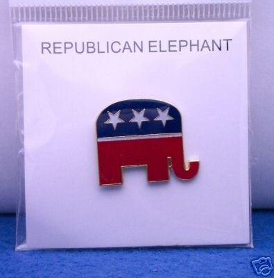 Republican Party Elephant Pin 2008.jpg